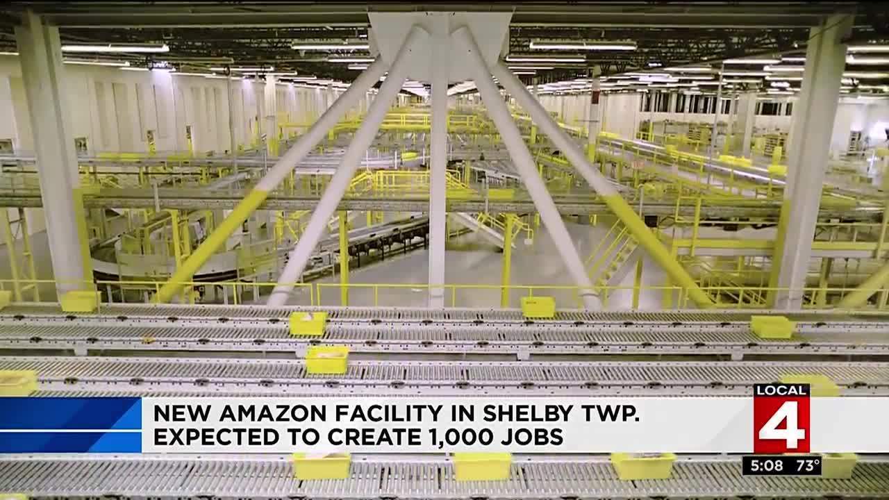 Amazon to create 1K jobs with new Shelby Township fulfillment...